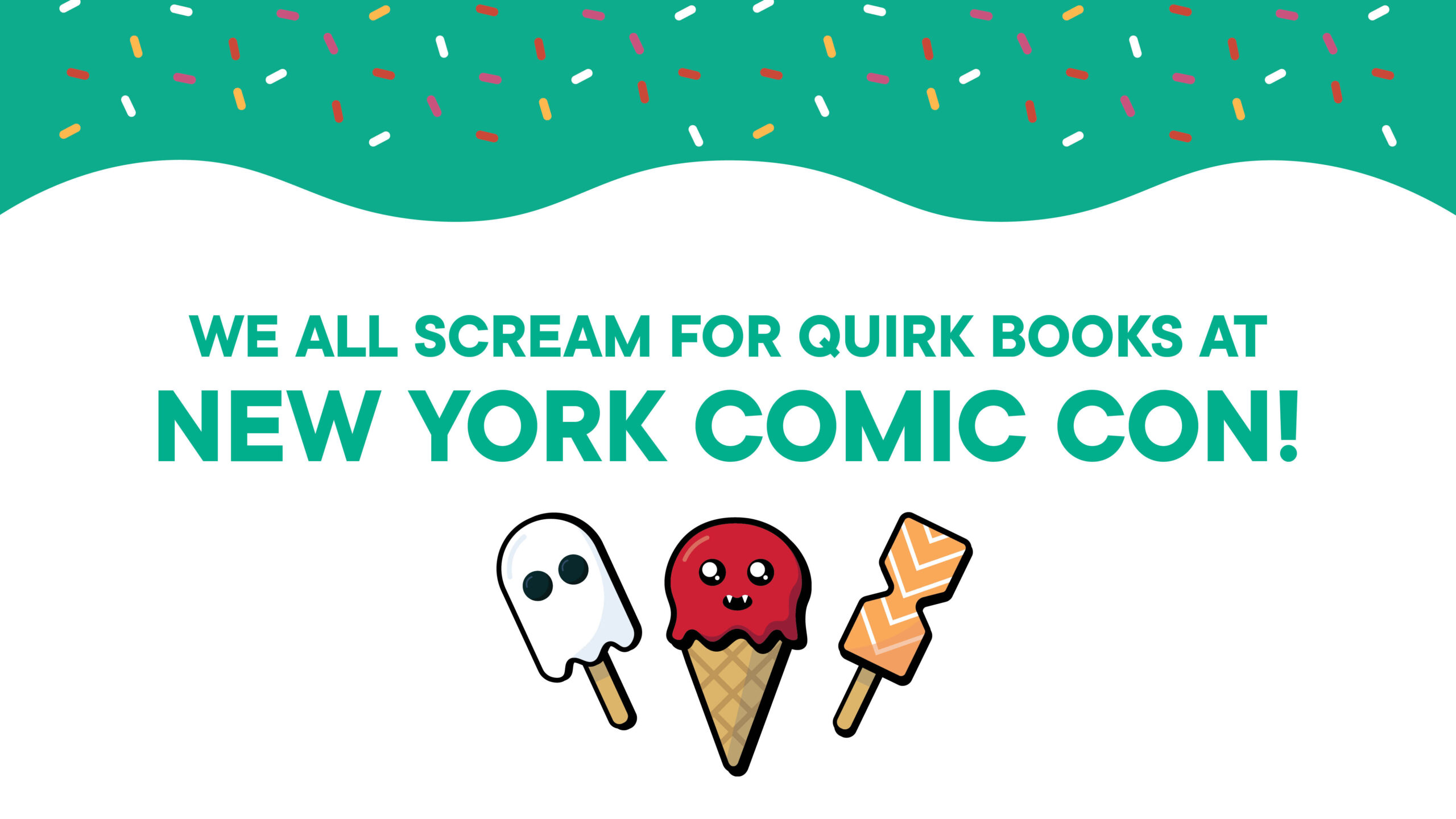 Visit Quirk Books at New York Comic Con 2023! Quirk Books